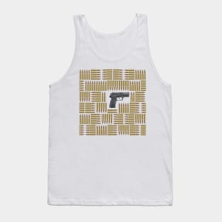 Gun and bullets Tank Top